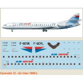 Caravelle 12 Air Inter 90's Model kit