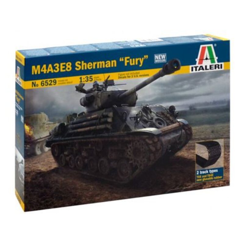 M4A3E8 Sherman'Fury ' Model kit