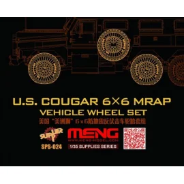 US Cougar 6x6 MRAP Wheel Set