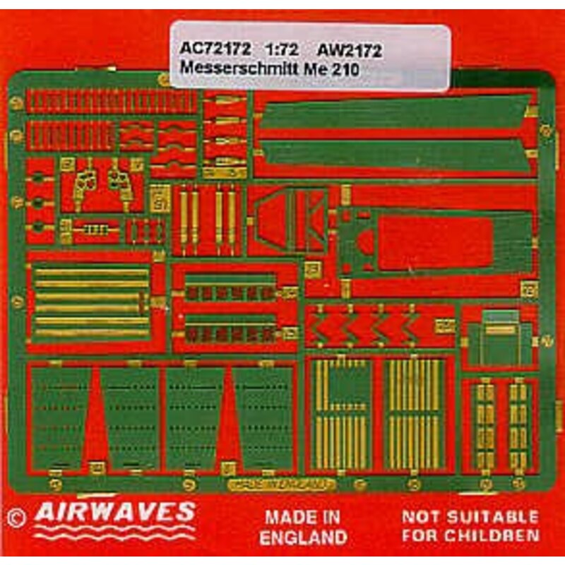 Messerschmitt Me 210 (designed to be assembled with model kits from Italeri)