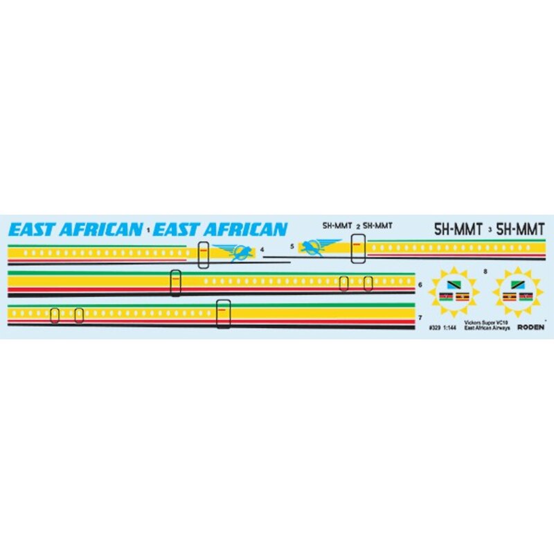 Vickers Super VC-10/VC10 Type 1154 East African Airways