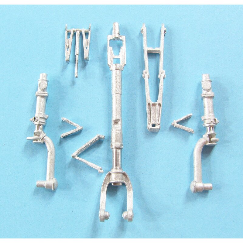 Bell P-39Q Airacobra Landing Gear (designed to be used with Kitty Hawk Model kits)