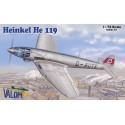 Heinkel He 119V4 with 1 decal option for Luftwaffe aircraft D-AUTE. The kit includes two sprues with main parts and details, one