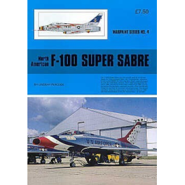 Book North-American F-100 Super Sabre (Hall Park Books Limited) [F-100D F-100C F-100F] 