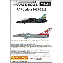 Decals RAF Update 2015-2016 (3)Eurofighter Typhoon FGR.4 ZK315 41(R) 