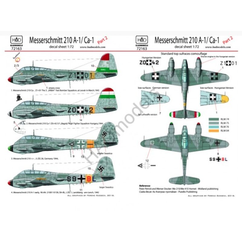 Messerschmitt Me 210 part 2