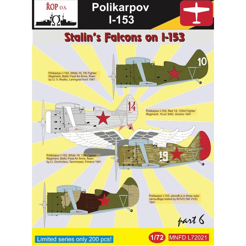 Polikarpov I-153 - Stalin Falcons on I-153 Part 6