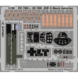 Grumman J2F-5 Duck interior (designed to be used with Merit kits)