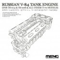 Russian V-84 Engine (For MMTS-014 Russian T-90A & MMTS-028 Russian T-72B3) (designed to be used with Meng-Model kits)