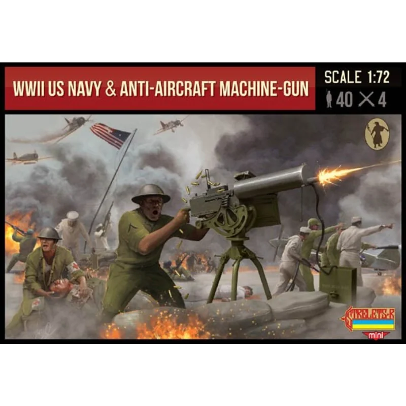 U.S. Navy & Anti-Aircraft Machine gun