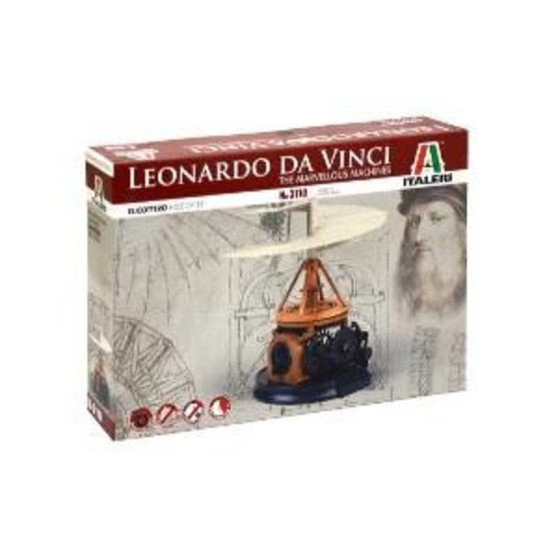 L. da Vinci helicopter Leonardo da Vinci