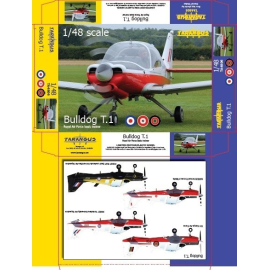 Scottish Aviation T.Mk.1 Bulldog RAF Model kit