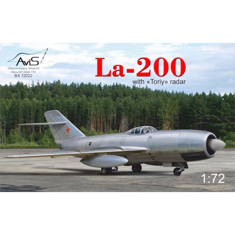 Lavochkin La-200 with Toriy radar