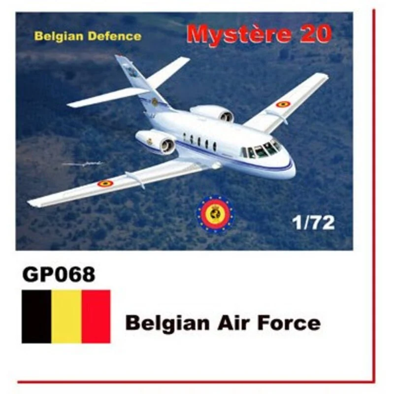 Dassault-Mystere Falcon 20 Decals Belgian Air Force