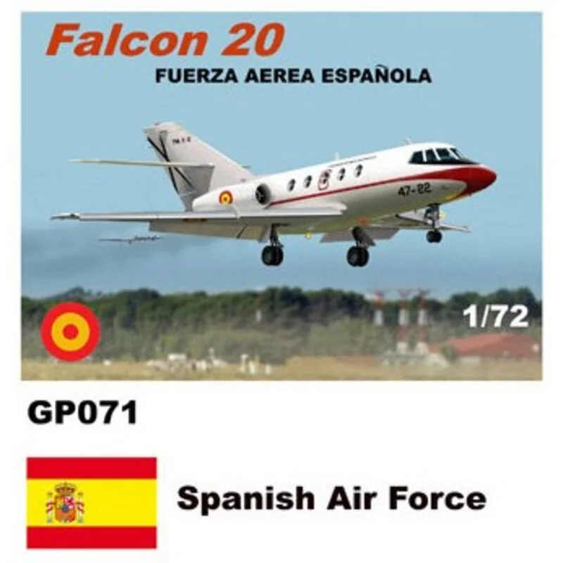 Dassault-Mystere Falcon 20 Decals Spanish Air Force