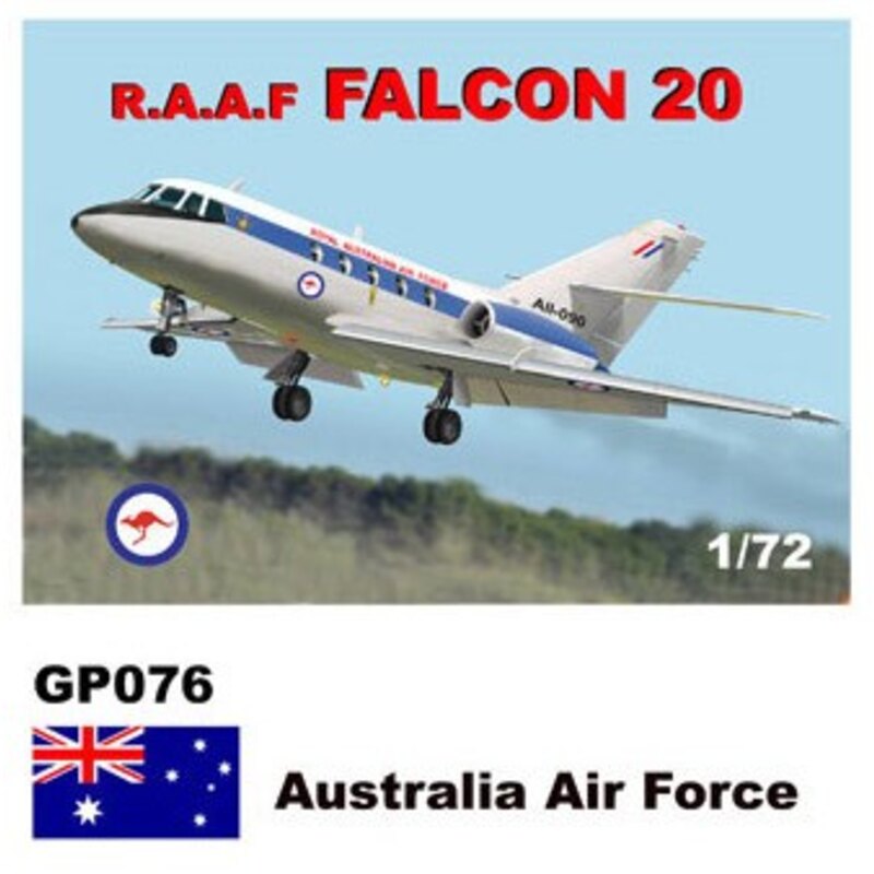 Dassault-Mystere Falcon 20 Decals Australia Air Force