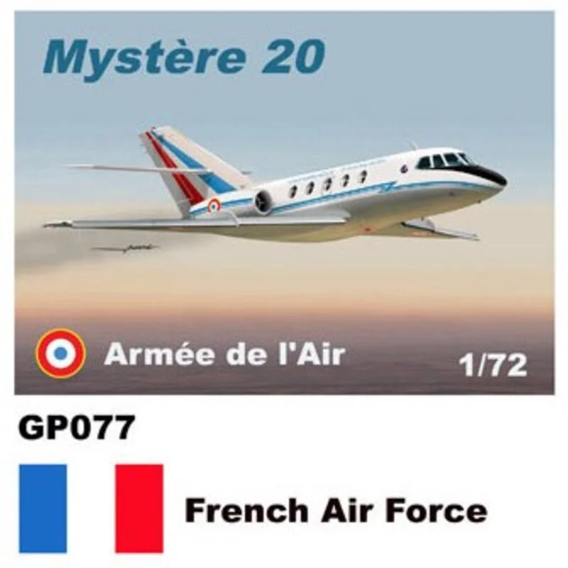 Dassault-Mystere Falcon 20 Decals Armee de Lair French Air Force