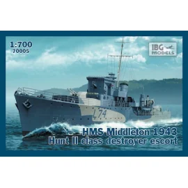 HMS Middleton 1943 Hunt II class destroyer escort