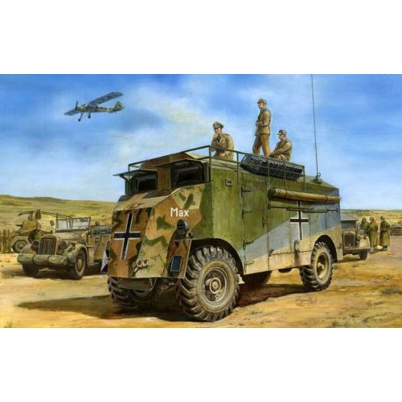 Rommels Mammoth DAK AEC Armoured Command Vehicle