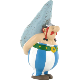 Asterix Figure Obelix with Menhir 12 cm Figurine