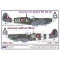 Supermarine Spitfire Mk.IXC 2 decal versions : DU-N NN-N