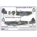 Supermarine Spitfire Mk.IXC 2 decal versions : DU-L