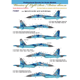 Decals Digital Sukhoi Su-27S & Sukhoi Su-27UB for Airfix, Hasegawa, Heller, ICM, Trumpeter, Zvezda kits 