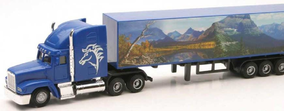 Die-cast truck miniatures